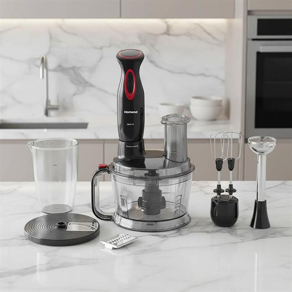 Homend Functıonal 2851H Mutfak Robotu Siyah