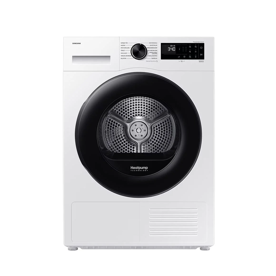 Samsung DV90DG52A0AEAH A++ 9Kg Isı Pompalı Beyaz Kurutma Makinesi
